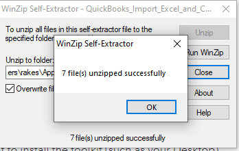 Unzipped Files
